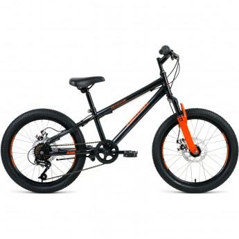 Велосипед ALTAIR MTB HT 20 2.0 D 10,5 Черный / Оранжевый 2020