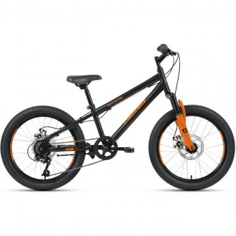 Велосипед ALTAIR MTB HT 20 2.0 D 10,5 Черный / Оранжевый 2021