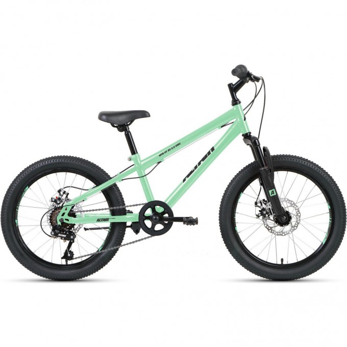 Велосипед ALTAIR MTB HT 20 2.0 D 10,5 Мятный / Черный 2020 MTBHT202.0D10.5mint/black20