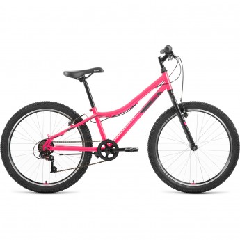 Велосипед ALTAIR MTB HT 24 1.0 24", рама 12", розовый/серый, 2021