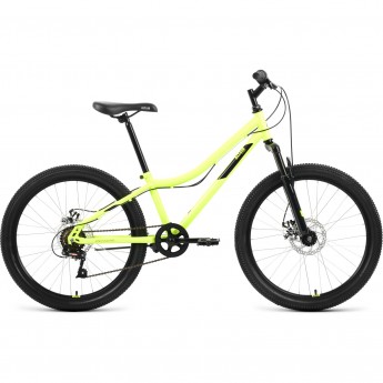 Велосипед ALTAIR MTB HT 24 2.0 D 12 Зеленый / Черный 2022