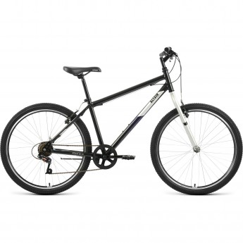 Велосипед ALTAIR MTB HT 26 1.0 26", рама 19", черный/серый, 2022