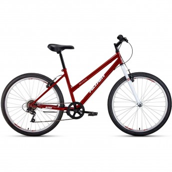 Велосипед ALTAIR MTB HT 26 LOW 15 Красный / Белый 2021