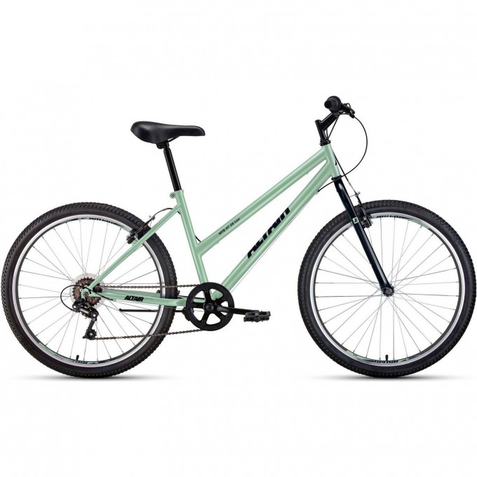 Велосипед ALTAIR MTB HT 26 LOW 17 Мятный / Черный 2021 MTBHT26LOW17mint/black21