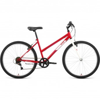 Велосипед ALTAIR MTB HT 26 LOW 26", рама 17", красный/белый, 2022