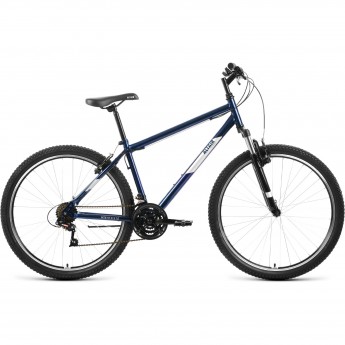 Велосипед ALTAIR MTB HT 27,5 1.0 27,5", рама 17", темно-синий/серебристый, 2022