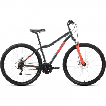 Велосипед ALTAIR MTB HT 29 2.0 D 17 Серый / Красный 2022