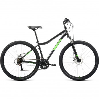 Велосипед ALTAIR MTB HT 29 2.0 D 19 Черный / Зеленый 2022